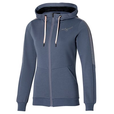 Cazadoras Mizuno Release Sweat Mujer - Azul Marino Azules - Chile M108SCYHNT